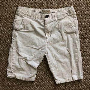 ★ zara boys white bermuda shorts ★
